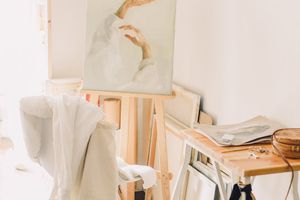 Peaceful studio environment